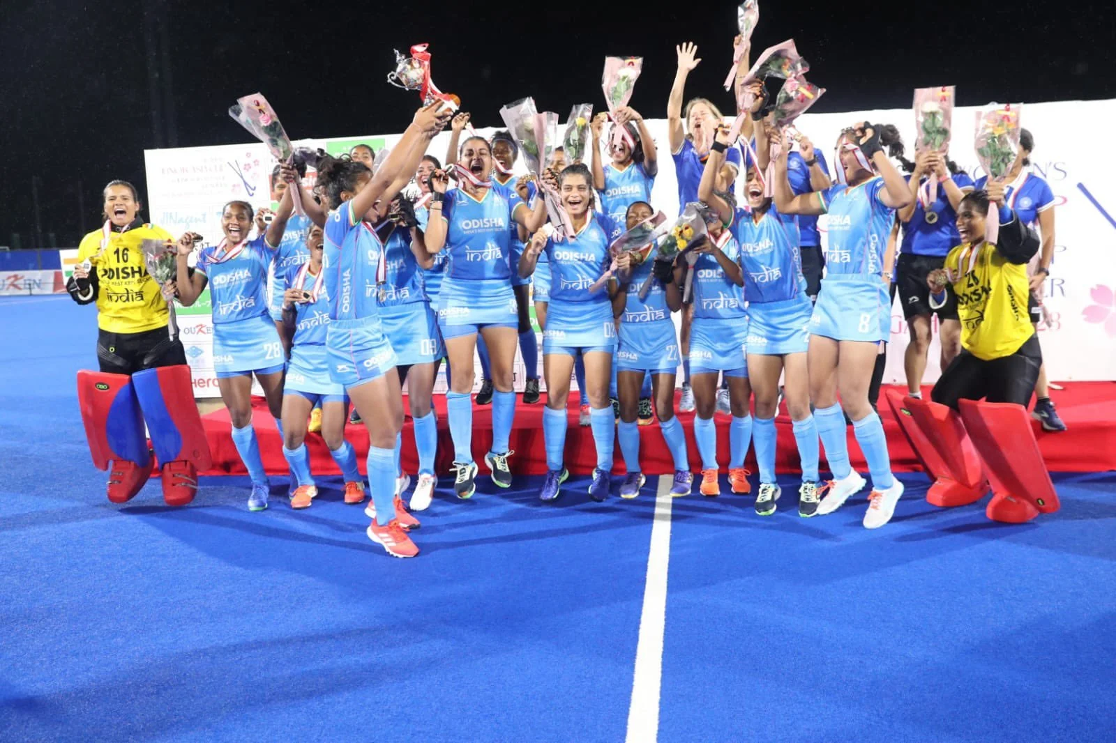 India Clinches Historic Victory, Defeats Korea 2-1 to Claim First Women's Junior Asia Cup