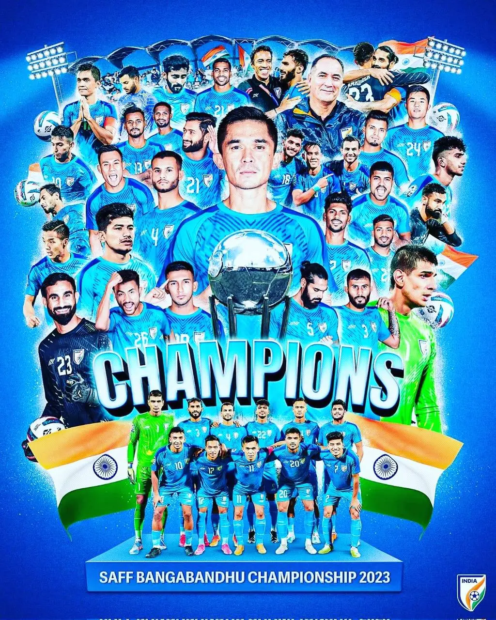 India Wins the SAFF Championship against Kuwait: Goalkeeper Gurpreet Singh Sandhu Shines in Shootout